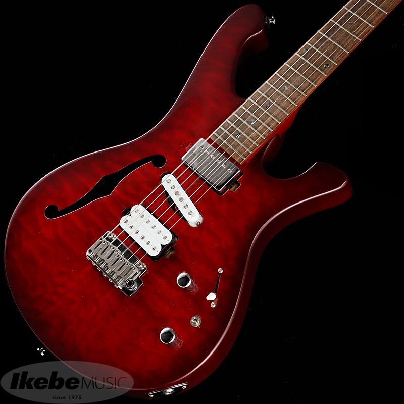 MD Guitars G5/HSH (See-through Red)の画像